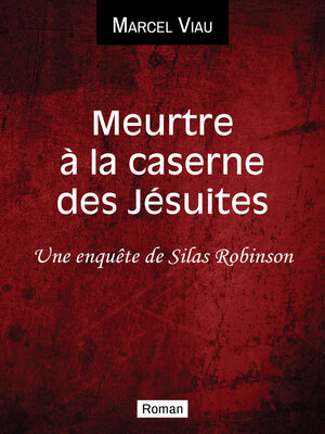 cover image of Meurtre à la caserne des Jésuites